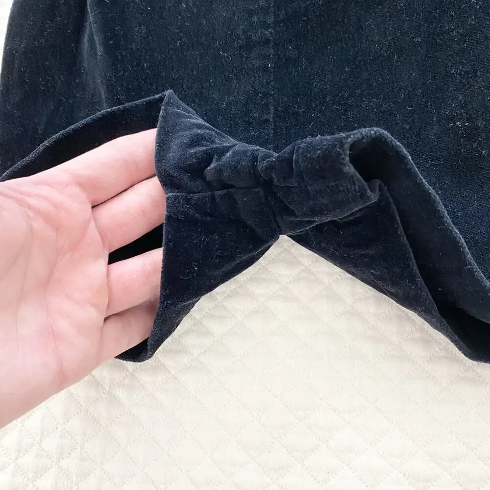 Adorable Vintage Velvet Jon Jon, Size 12m-24m - Picture 6 of 6